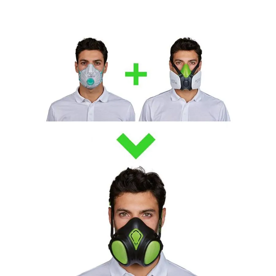 BLS 8400 Halfgelaatsmasker 5 BLS 8400 Halfgelaatsmasker - Afbeelding 3