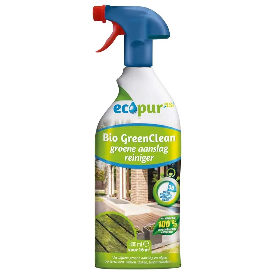 BSI Bio GreenClean Groene Aanslag Reiniger 800 Ml Spray 3 BSI Bio GreenClean Groene Aanslag Reiniger 800 Ml Spray
