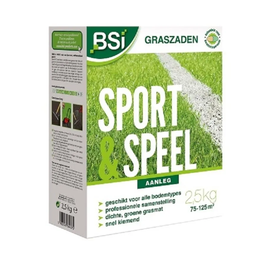 BSI Graszaad Sport & Speel Aanleg 2,5 KG 5 BSI Graszaad Sport & Speel Aanleg 2,5 KG - Afbeelding 3