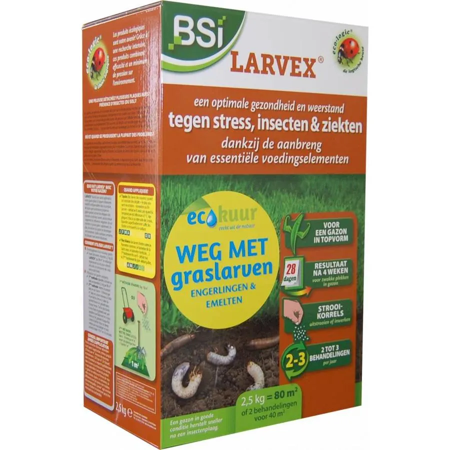 BSI Larvex Strooikorrels 2,5 Kg 3 BSI Larvex Strooikorrels 2,5 Kg