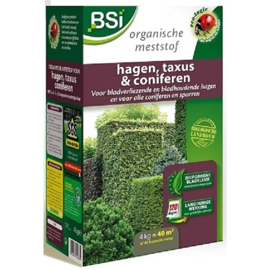BSI Meststof Bio Hagen 4kg 3 BSI Meststof Bio Hagen 4kg