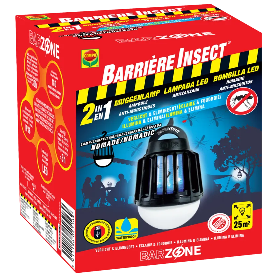 COMPO 2 In 1 Insecten En LED Lamp 3 COMPO 2 In 1 Insecten En LED Lamp