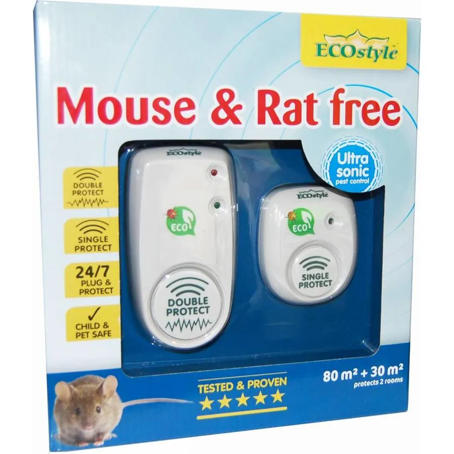 ECOstyle Mouse & Rat Free Hele Huis 3 ECOstyle Mouse & Rat Free Hele Huis
