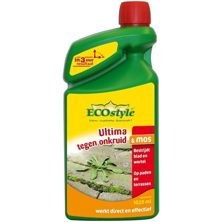 ECOstyle Ultima Tegen Onkruid 1020ML Concentraat 3 ECOstyle Ultima Tegen Onkruid 1020ML Concentraat