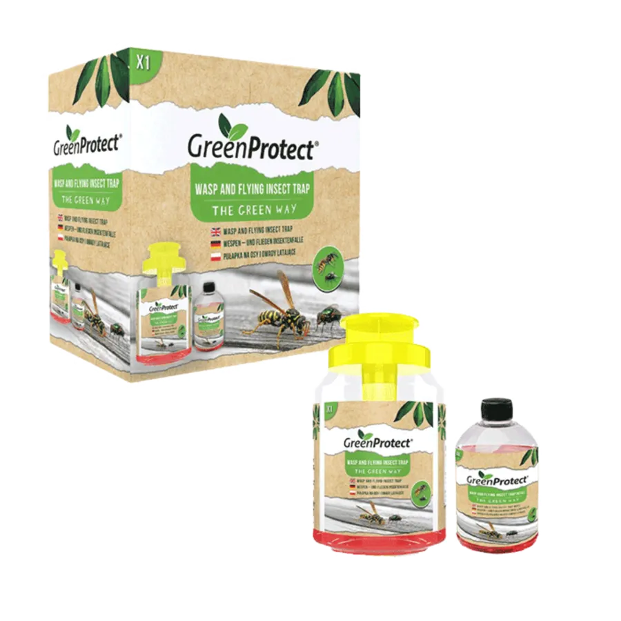 GreenProtect Hoornaar En Wespenval Met Lokstof | Voordelige Startset 3 GreenProtect Hoornaar En Wespenval Met Lokstof | Voordelige Startset
