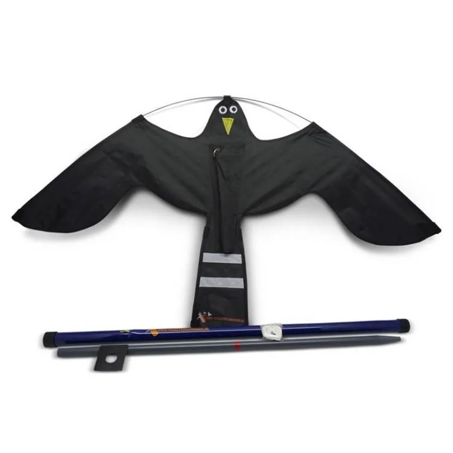 Ketrop Black Hawk Kite Vogelverschrikker 7 Meter 3 Ketrop Black Hawk Kite Vogelverschrikker 7 Meter