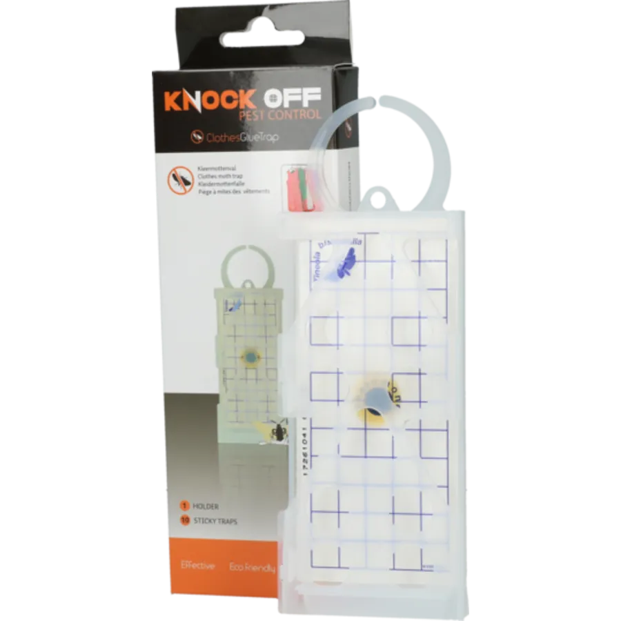Knock Off Hangende Kleermottenval 3 Knock Off Hangende Kleermottenval