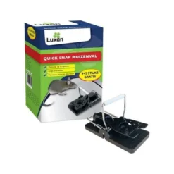 Luxan Quick Snap Muizenklemmen | 4 + 2 Gratis