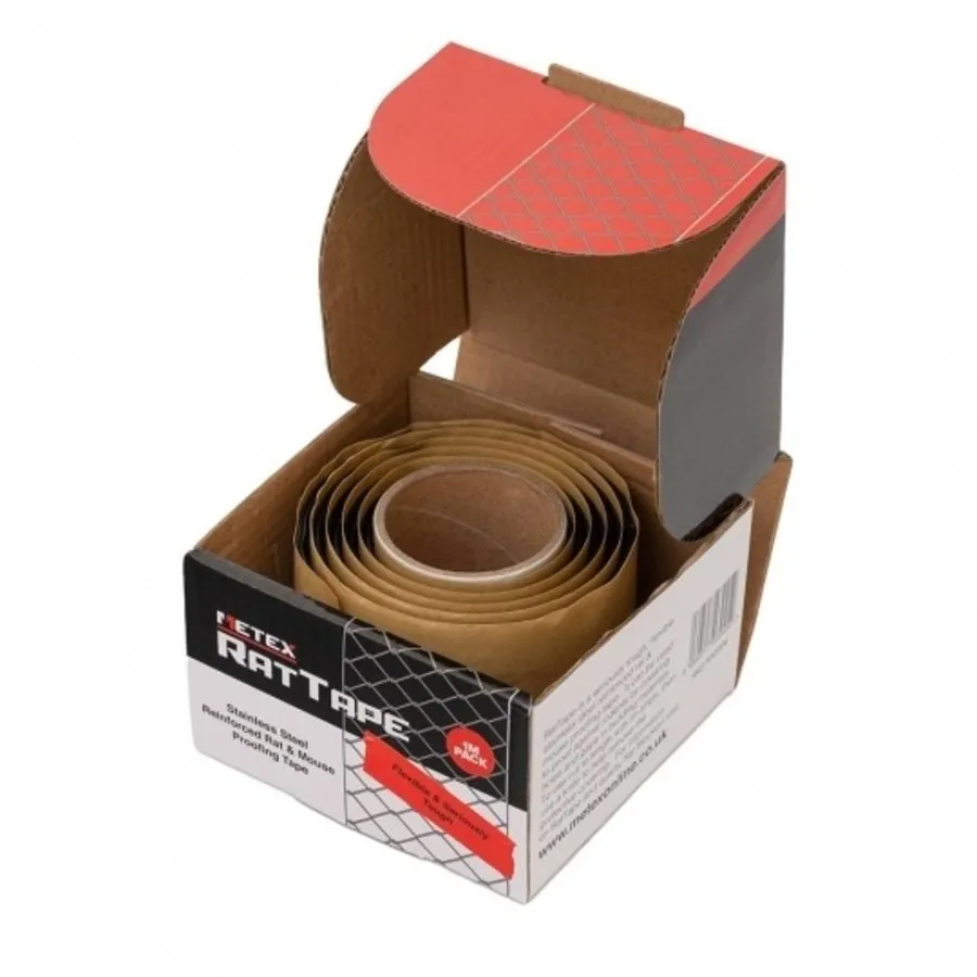 Metex Rat Tape 1 Meter - De Beste Muizen En Ratten Wering 4 Metex Rat Tape 1 Meter - De Beste Muizen En Ratten Wering - Afbeelding 2