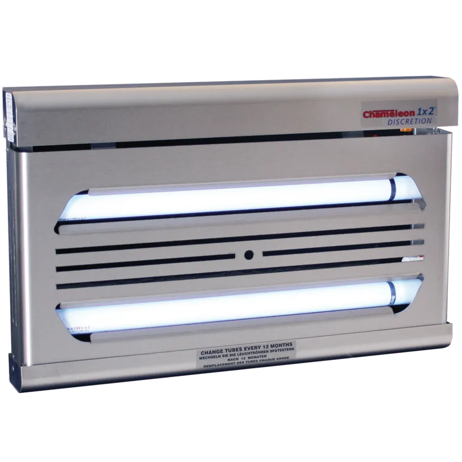 PestWest Chameleon 1x2 Discretion RVS | 2 X 15 Watt 3 PestWest Chameleon 1x2 Discretion RVS | 2 X 15 Watt