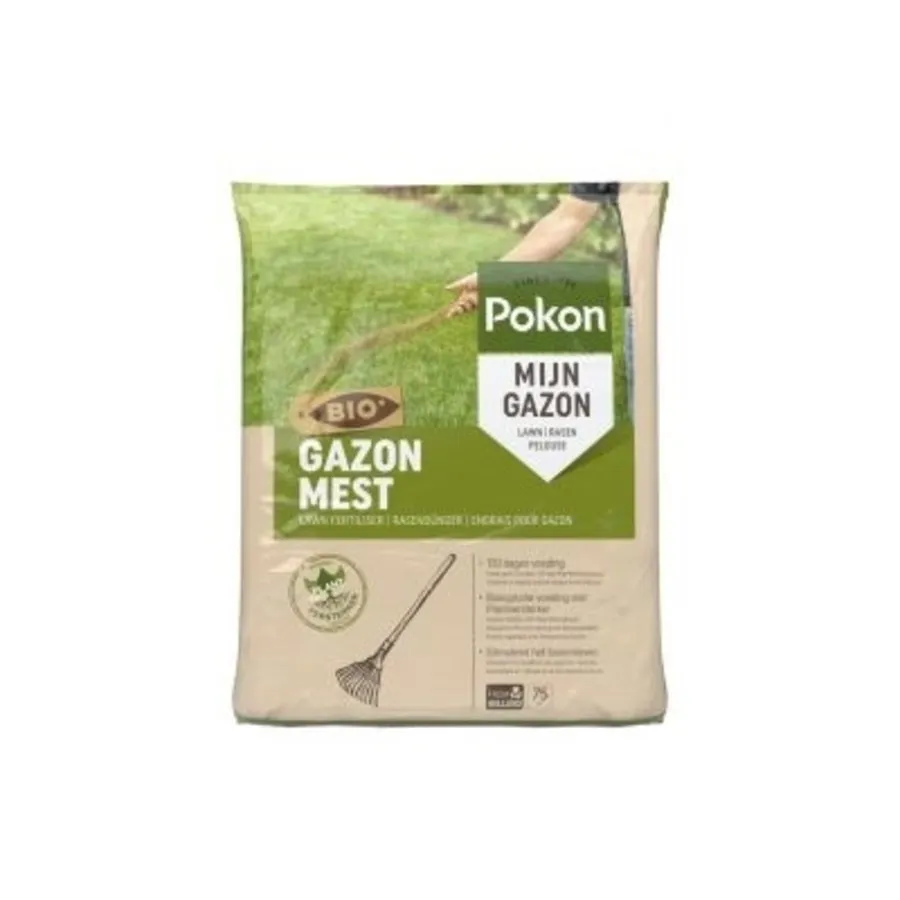 Pokon Bio Gazonmest 16,8 Kg 5 Pokon Bio Gazonmest 16,8 Kg - Afbeelding 3