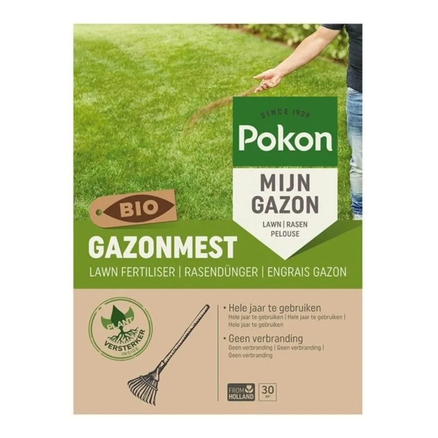 Pokon Bio Gazonmest 5 Kg 4 Pokon Bio Gazonmest 5 Kg - Afbeelding 2