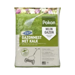 Pokon Gazonmest Met Kalk 8,4 Kg -Pokon Winkel pokon gazonmest met kalk 84 kg 2