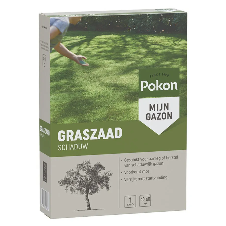 Pokon Graszaad Schaduw 1kg 5 Pokon Graszaad Schaduw 1kg - Afbeelding 3