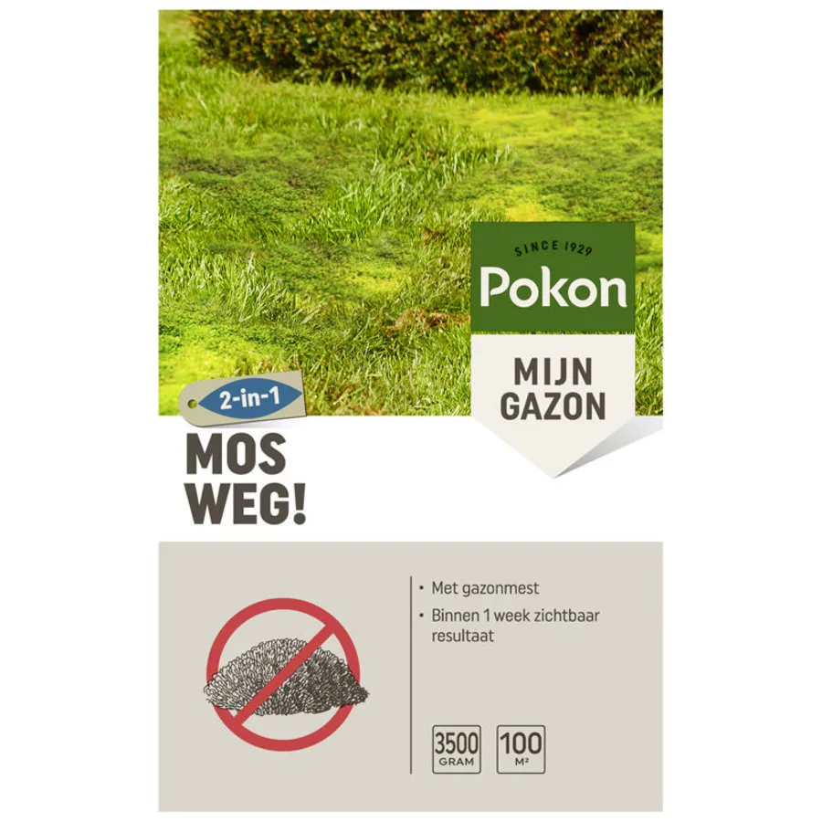 Pokon Mos Weg! 3,5KG 3 Pokon Mos Weg! 3,5KG