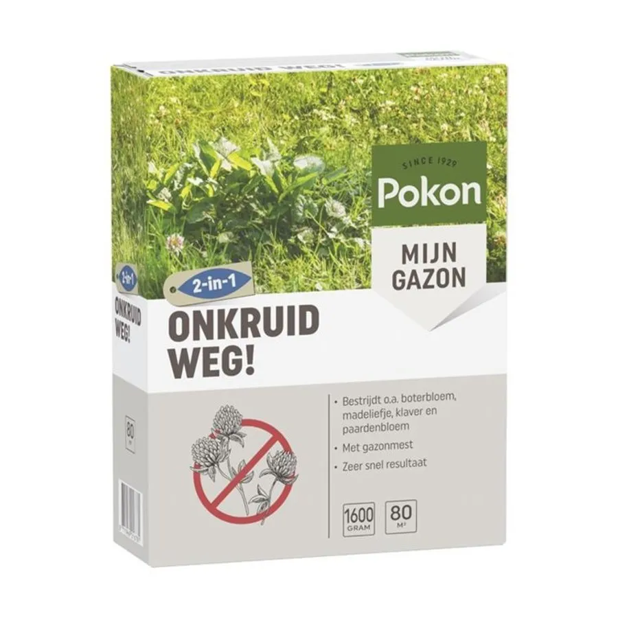 Pokon Onkruid Weg! 1600 Gram 3 Pokon Onkruid Weg! 1600 Gram