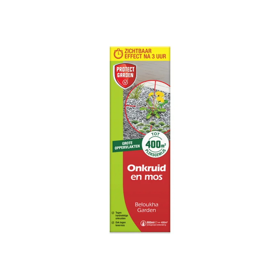 Protect Garden Belouhka Tegen Onkruid En Mos 900 ML 3 Protect Garden Belouhka Tegen Onkruid En Mos 900 ML