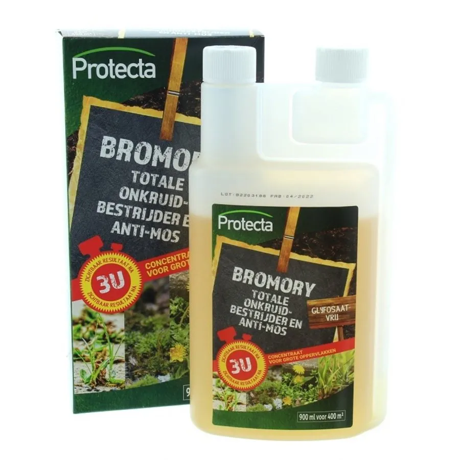 Protecta Bromory Tegen Onkruid Concentraat 900ML 3 Protecta Bromory Tegen Onkruid Concentraat 900ML