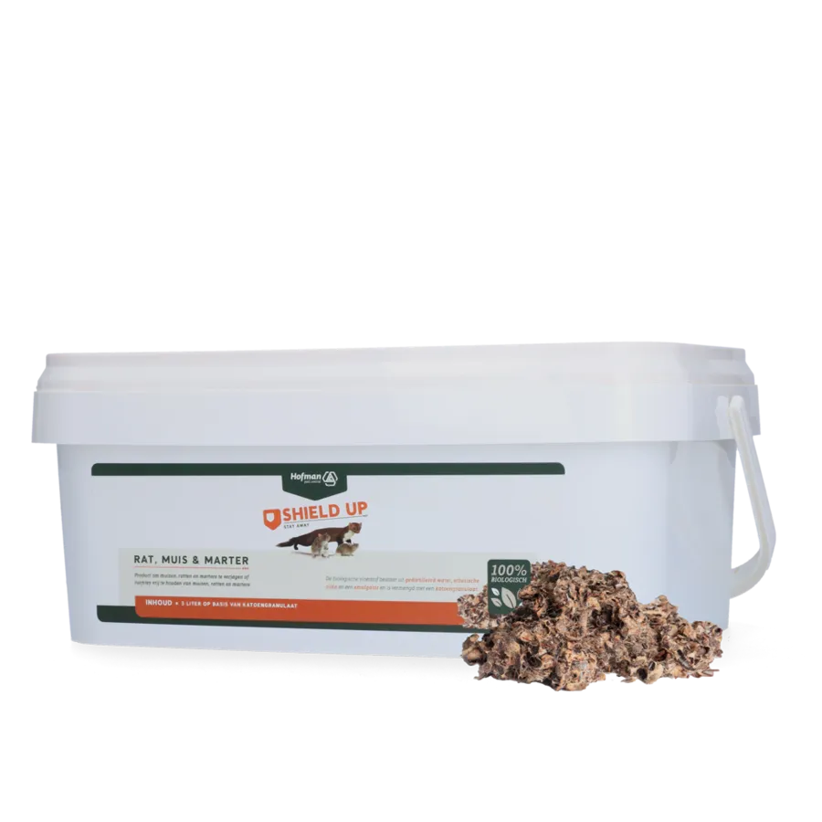 Shield Up Stay Away Rat/Muis/Marter 3 Liter | Verjager 3 Shield Up Stay Away Rat/Muis/Marter 3 Liter | Verjager