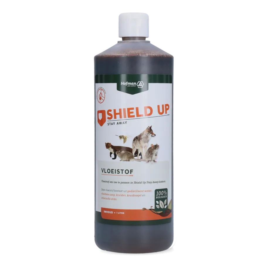 Shield Up Stay Away Vloeistof 1 Liter | Voor Verjagen En Wering 3 Shield Up Stay Away Vloeistof 1 Liter | Voor Verjagen En Wering